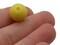 8 12mm 1/2 Inch Opaque Yellow Vintage Lucite Round Ball Buttons